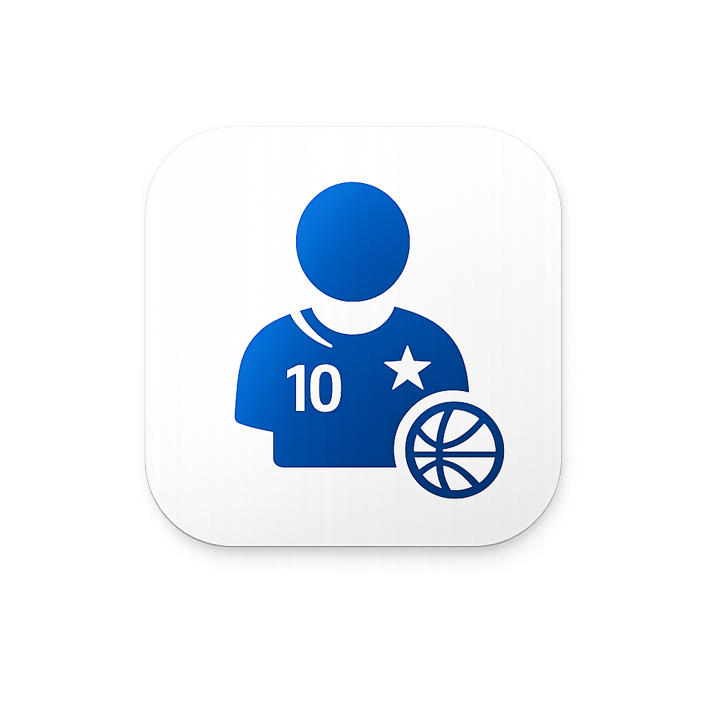 Illustrazione atleta Player ProntoRoster
